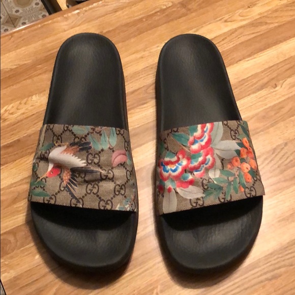 Gucci Shoes | Mens Gucci Tian Slides 